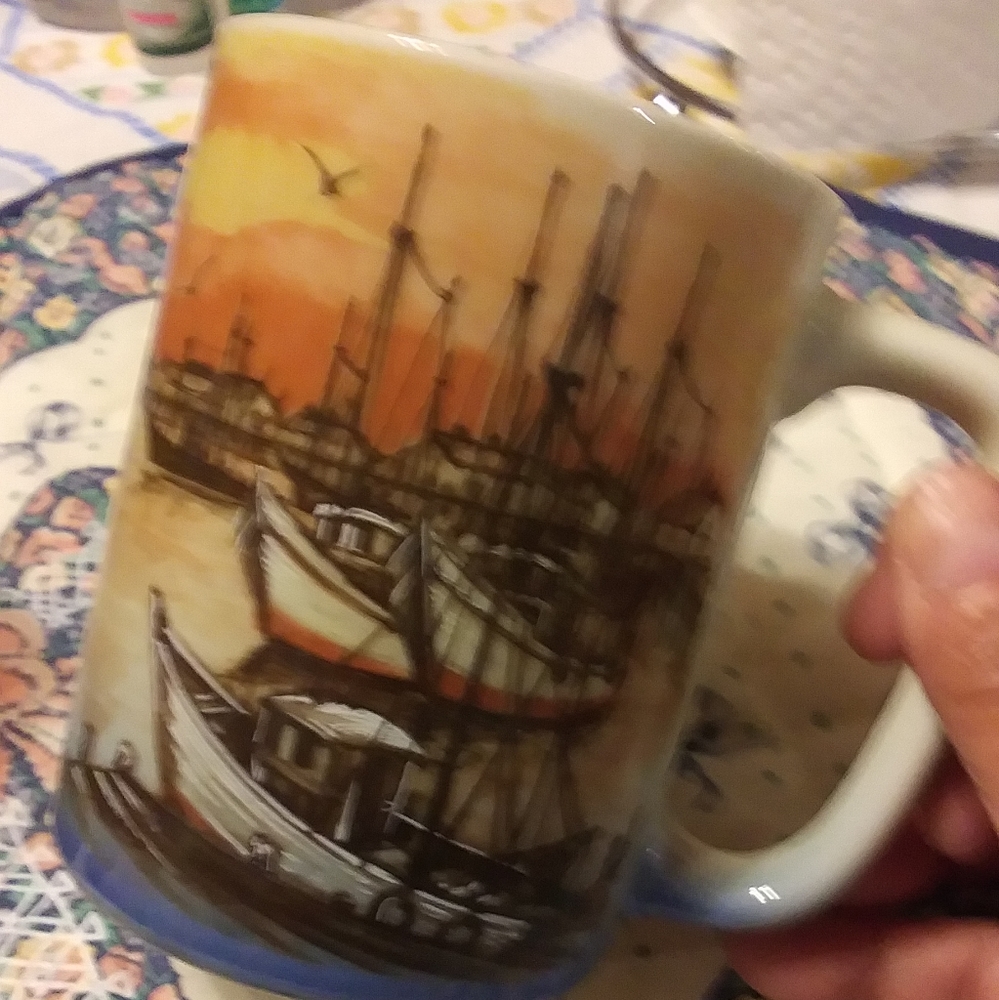 VINTAGE COFFEE CUP